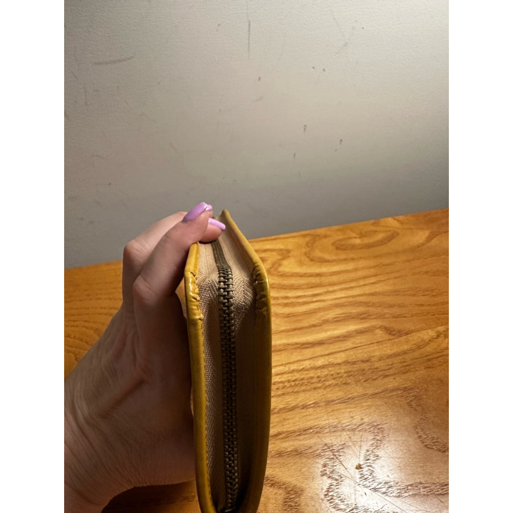 Celine Beige Coated Canvas Long Zip Wallet - Picture 7 of 10